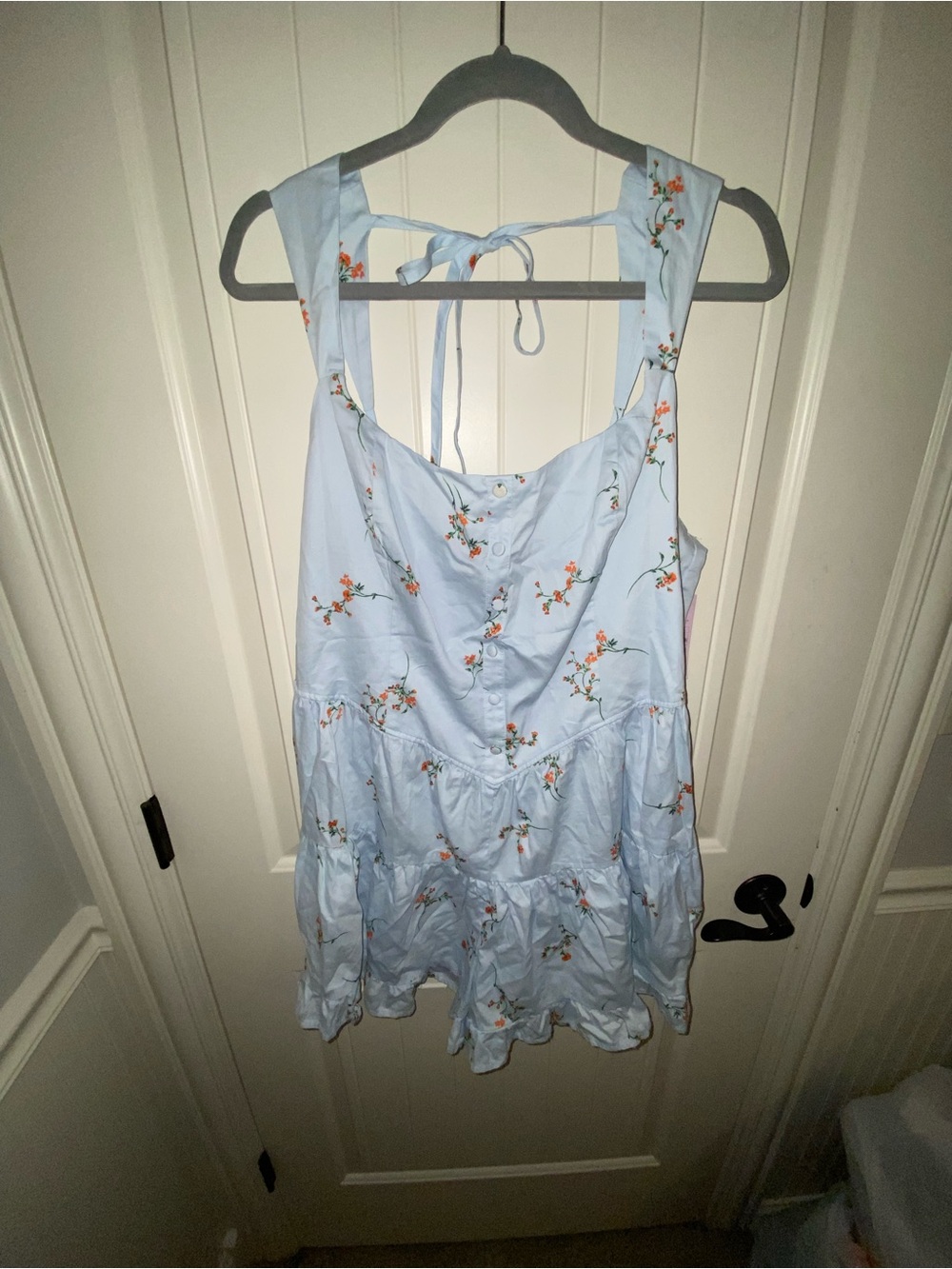 Wild fable blue foral romper new with tags just tags